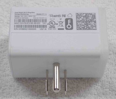 KASA KP115 SMART WI-FI WHITE SLIM PLUG 15A OUTLET * NEW * FREE SHIPPING