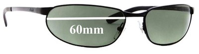 SFx Replacement Sunglass Lenses fits Ray-Ban RB3176 Flight - 60mm Wide