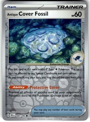 Antique Cover Fossil 080/086 Common Reverse Holo SV: Black Bolt