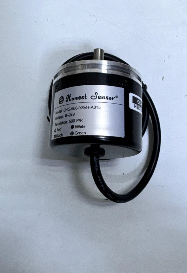 Honest Sensor  EHG-500-Y8VH-A015 Incremental Rotary Encoder | 500 P/R | 8–24V DC - Image 2 of 4