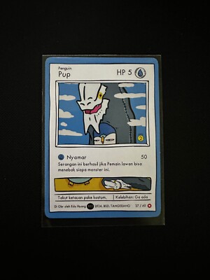 Pokkedo Pup Piplup #27 Cute Derpy Pokemon Parody Custom Card Collection |  eBay