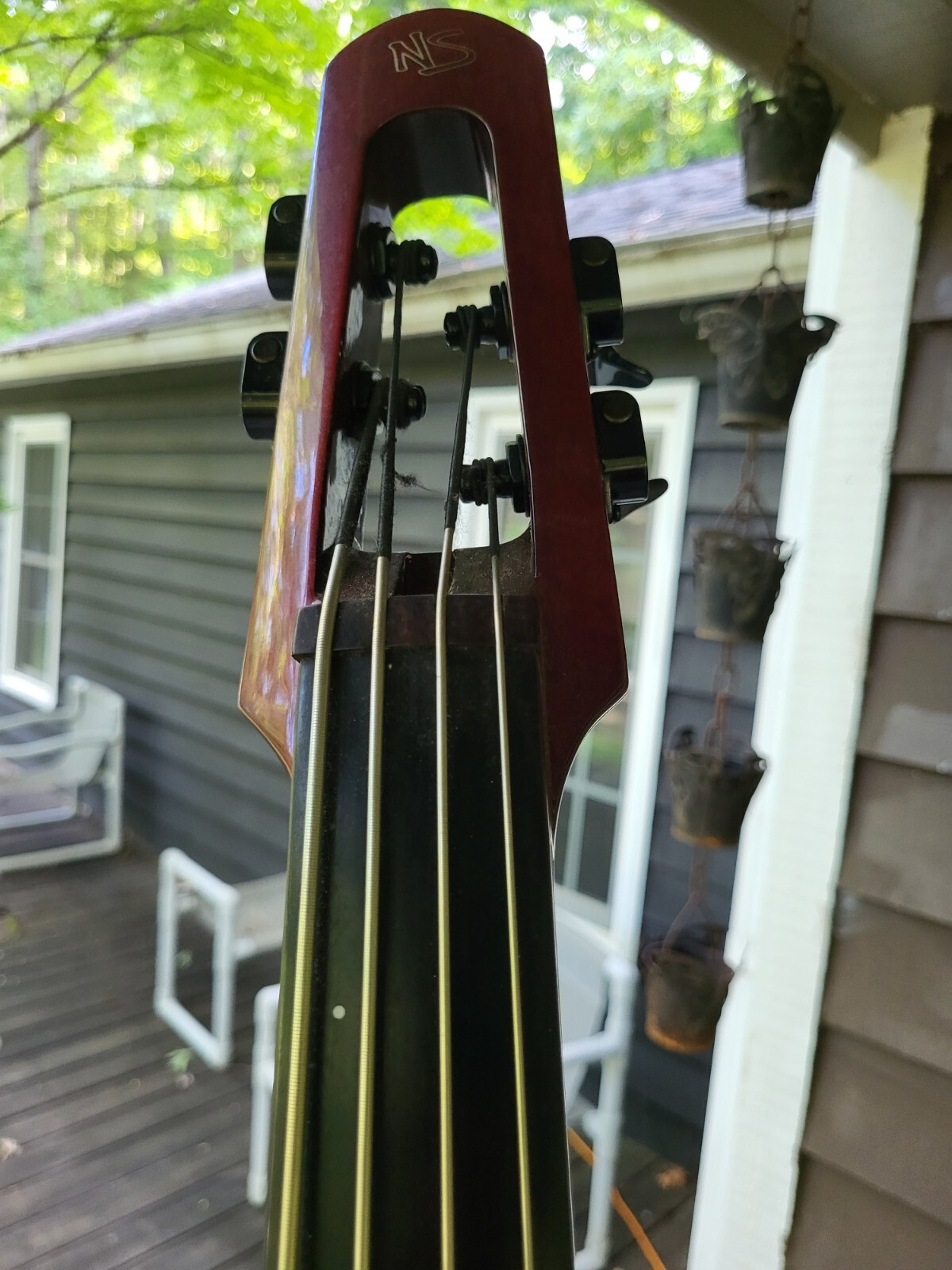 Steinberger XT 4 Electric Upright Bass; 4 string; pluck or bow. eBay