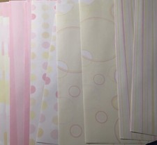 Stampin Up Pink Striped Designer Series Paper DSP 12 X 12 NEW NIP