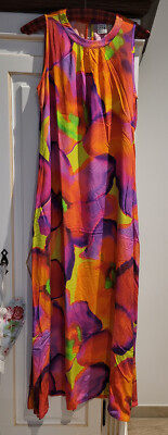 Emily van den Bergh Kleid Sommerkleid Damen Happy Dress Mehrfarbig Multicolor 34