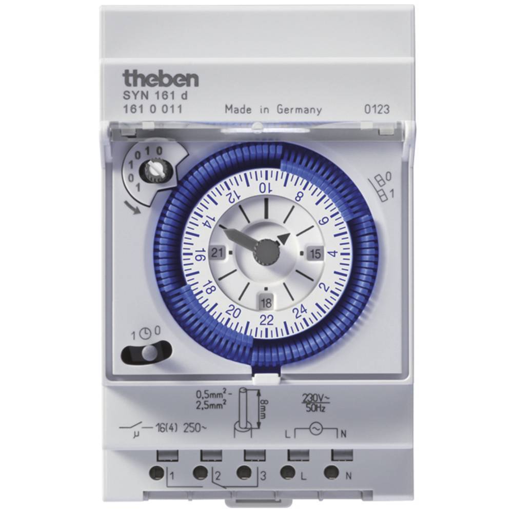 Theben 1610011 Timer per guida DIN