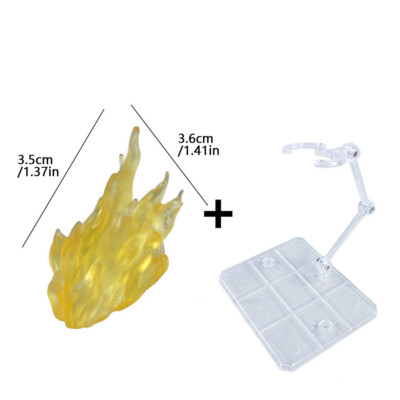 Tamashii Effect 1/12 Action Figure Smoke Effect Part Stand Holder Base Model Kit