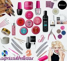 KIT Ricostruzione Unghie Completo con 6 Gel Uv Color SILCARE SPEDIZIONE GRATIS