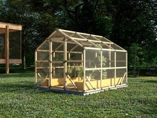 ECO Holz Gewächshaus Garten Treibhaus Tomatenhaus Holzhaus Pflanzhaus