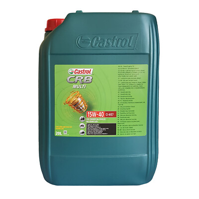CASTROL CRB Multi CI-4/E7 15W-40 LKW-Motorenöl Mack EO-N, MTU Type 2, 20 Liter