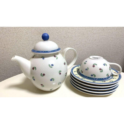 Beautiful] Villeroy & Boch discontinued Adeline teapot | eBay