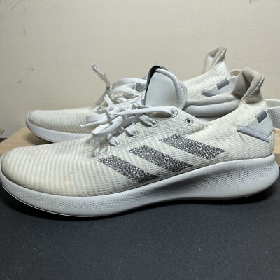 Adidas SenseBounce Street Mens Size 12 White Athletic Running Shoes  Sneakers - Main Image