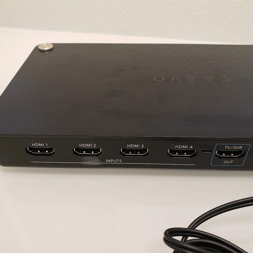 Caavo Control Center- Home Theater Entertainment Hub (Model HDRX4) UNTESTED - Picture 5 of 7