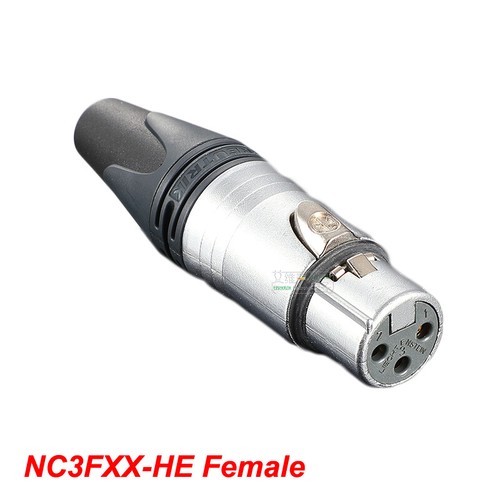 Conector de cable XLR de 3 pines enchufe de cable de audio macho hembra - soldadura de níquel - Imagen 14 de 20