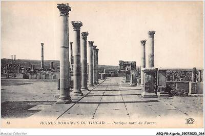 AEQP8-ALGERIE-0683 - Römische Ruinen Detimgard - Nordportikus Des Forums