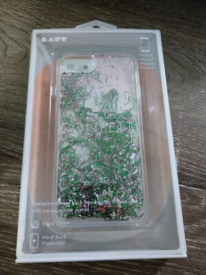 Laut IPhone Case 8/7/6/6s Confetti. Transparent Hard Back Liquid Glitter Moves. 