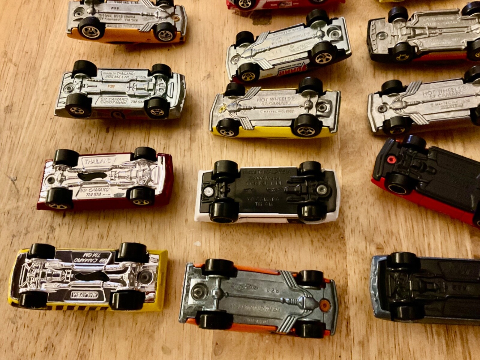 Hot Wheels Lot of 17 Chevrolet Camaro’s DieCast Cars eBay