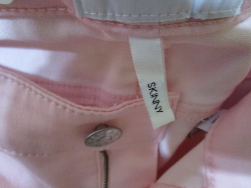 Celebrity Pink Skinny Jeans Size 16 Mid Rise (Crystal Rose color) NEW - Picture 4 of 7