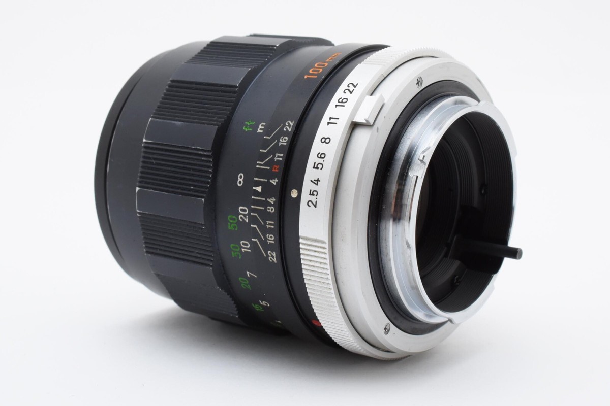 美品 MINOLTA MC TELE ROKKOR PF 100mm f2.5 EXC+5】Minolta MC Tele Rokkor PF 100mm F2.5 Telephoto MF