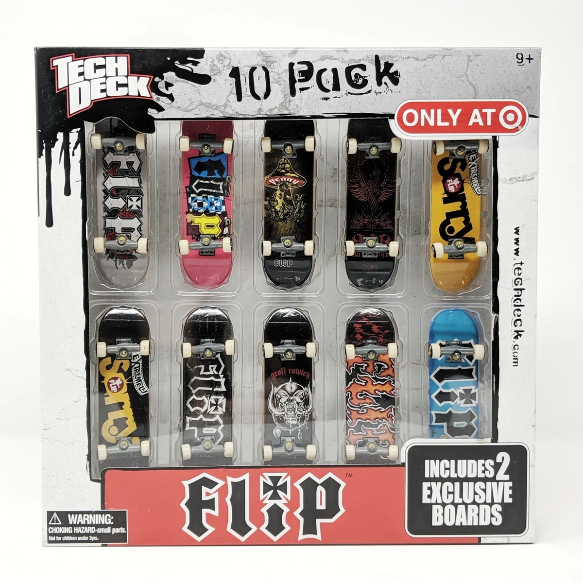 TECH DECK - FINGER SKATE - PACK 6 TABLAS