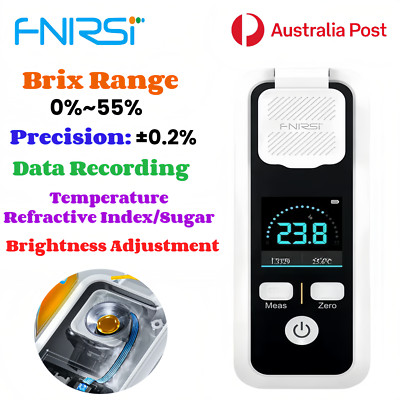 FNIRST JBM-20 Digital Brix Refractometer Sugar Content Meter Measure Fruit Juice