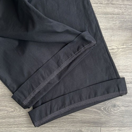THEORY Low Rise Flare Pants Sz 4 Black Workwear Classic Minimalist Office Retro - Picture 12 of 12