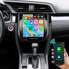 9.7" Android 13 Car Stereo Radio Carplay GPS NAV For Honda Civic 2016-2020 2+64G
