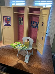 american girl desk and locker