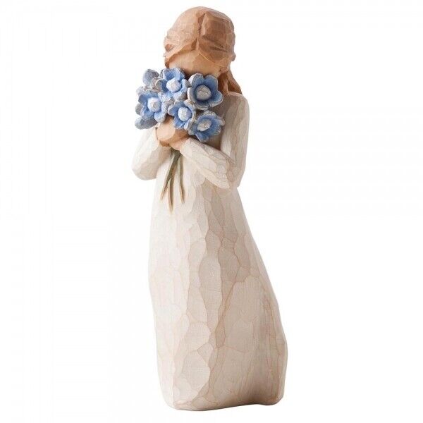 Forget-Me-Not Figurine by Willow Tree 26454 Authentic New "CLOSE IN MY THOUGHTS"