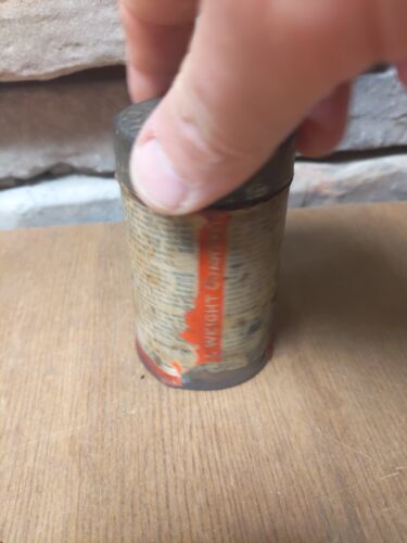 Vintage Banner Baking Powder 1/4 Pound Tin W/ Banner Measure Cap Rare - Picture 5 of 12