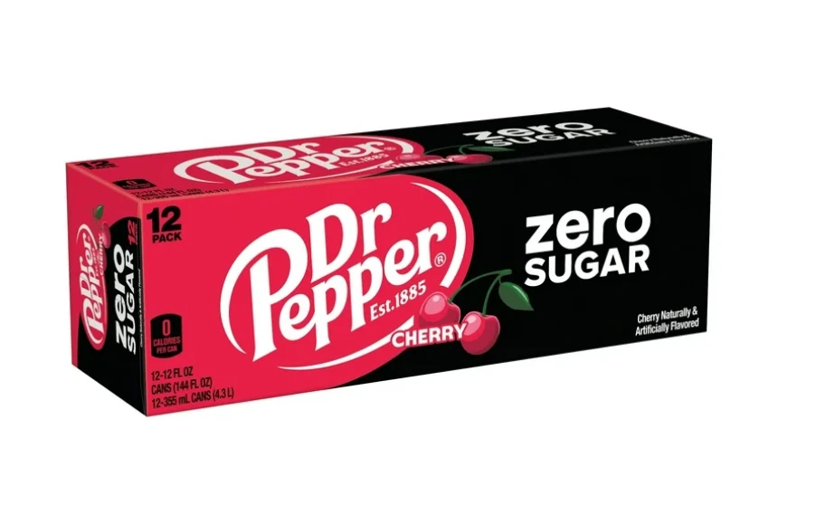 🍒 Dr Pepper Zero Sugar Cherry – 12 液量盎司罐,12 包 | 快速发货 🚀 — 第 3/3 张图片