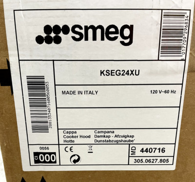 Smeg KSEG24XU - Range Hoods Cooking Appliances, Silver