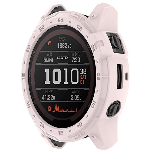 Case Cover For Garmin Tactix7 Enduro2 Rubber Half Wrap Protective TPU Protection - Picture 10 of 18
