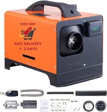 Calentador de aire di sel, 12 V, 5 kW, todo en uno, con control remoto