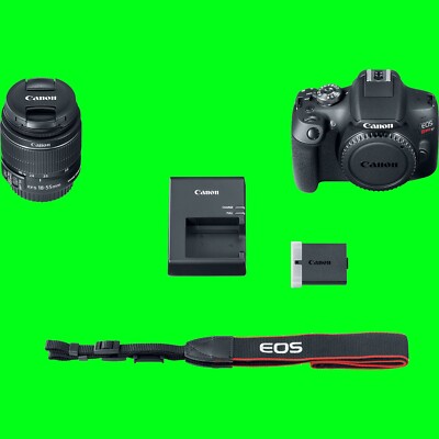 Canon EOS Rebel T7 DSLR Camera   with EF-S 18-55mm IS II Lens