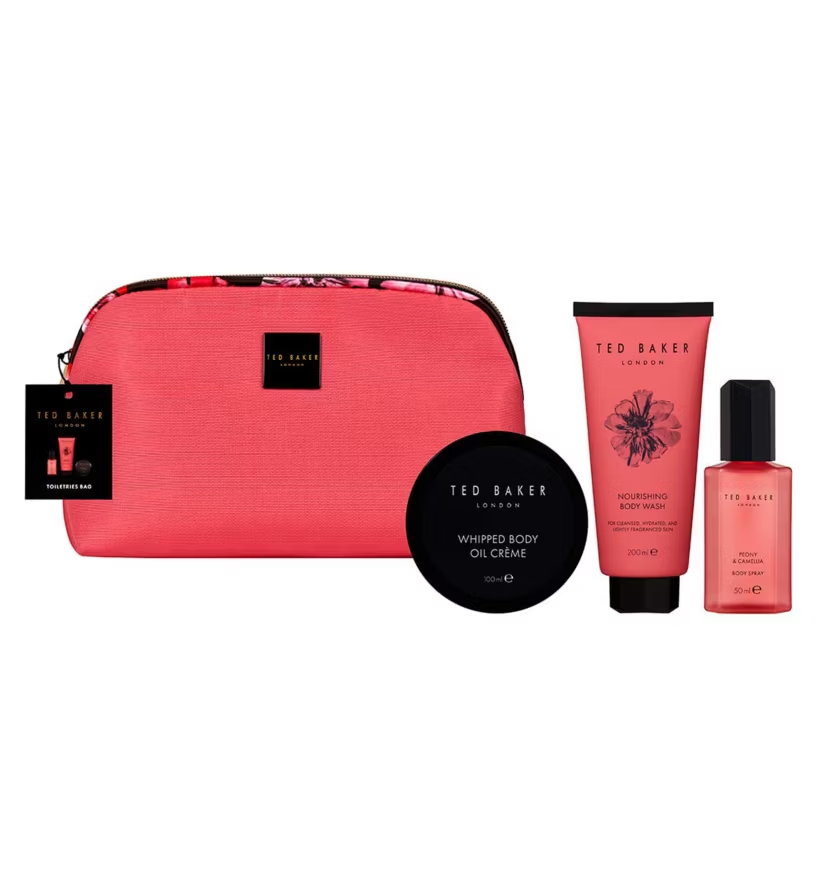 Ted Baker Travel Toiletries Bag Women Ladies Gift Set Christmas