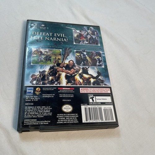 GameCube Chronicles of Narnia The Lion, The Witch, and The Wardrobe - Picture 2 of 3