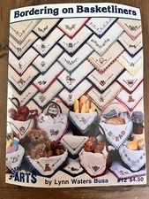 1988 BORDERING ON BASKETLINERS by Lynn Waters Busa Graph-it Arts #12 Patterns
