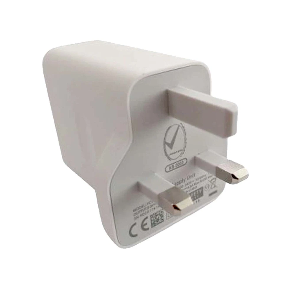 Original OPPO Or OnePlus Charger VOOC 30W Fast Rapid 3 Pin Plug And USB-C Cable - Image 2 of 4