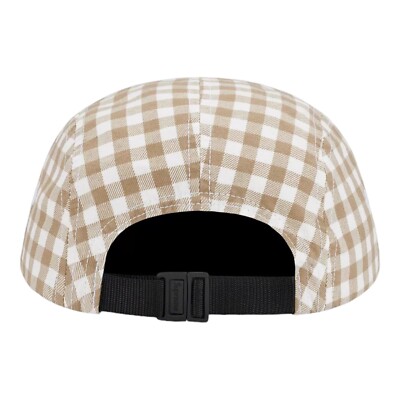 帽子 supreme Ginpham Camp Cap Tan Supreme Gingham Twill Camp Cap Hat Tan SS23 New | eBay