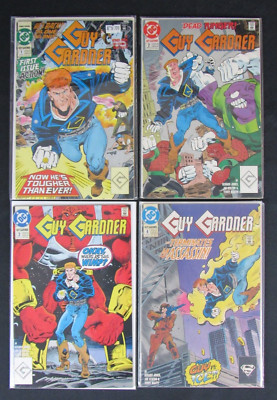 Guy Gardner: Warrior (1992, DC Comics) #1, 2, 3, 4 VF to VF/NM (8.0 - 9.0) ZL008