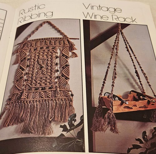 WIRED for MACRAME Patterns POT HANGER Lantern Hanger TABLE Wine RACK - Bild 7 von 7