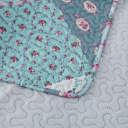 3PCS Exotic Boho Quilt Set Bedspread Coverlet Bed Cover Reversible Lightweight - Picture 62 of 87