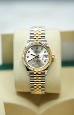 Ladies Steel & Gold Rolex Datejust 2024 31mm 278273 Factory Silver Diamond Dial