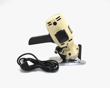 TPC Technix RC-100 Electric Rotary Fabric Cutting Machine Textile Cutter