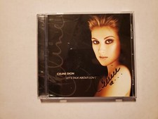 Let's Talk About Love by Celine Dion (CD, Nov-1997, 550 Music) * Autographed 