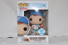 Funko Pop! Skater Freddy Funko Exclusive Vaulted #60 With Pop Protector!