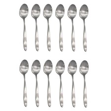 Cucharadita de acero inoxidable Lauffer Design 2 / Design II 18/8 (juego de doce)