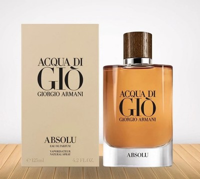 ACQUA DI GIO ABSOLU GIORGIO ARMANI Men Perfume EDP 125ml 4.2oz