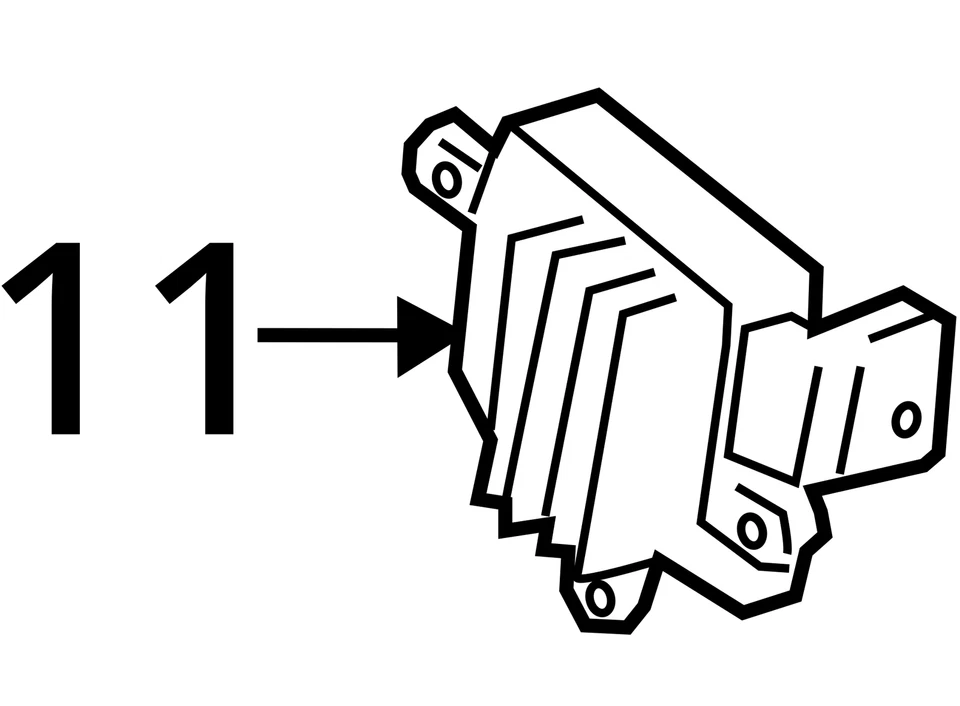 Controlador de ventilador de refrigeración del motor Lexus RX350 2007-2016 8925730070 Foto 4 de 4