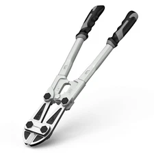 14 In Industrial Bolt Cutter - Chromium Molybdenum Steel, Lightweight & Porta...